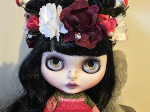 Custom Blythe Doll Factory OOAK “Bug” by Dollypunk21 *Free Set of Extra Hands*